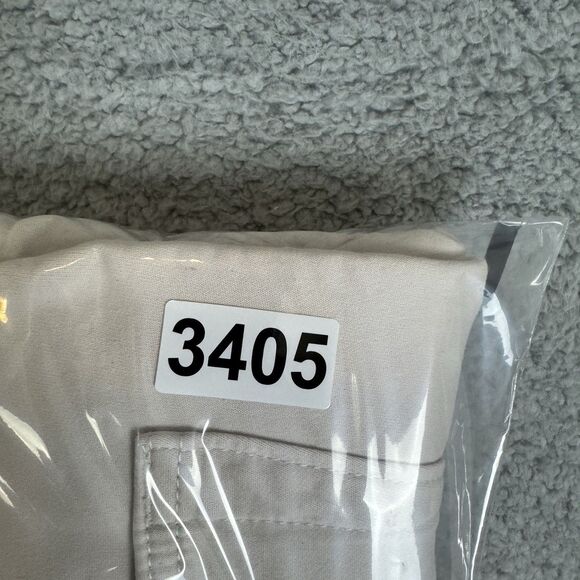 Banana Republic Pants Mens 33x21 Beige Athletic Fit Traveler Chino Tapered Leg - Picture 11 of 11